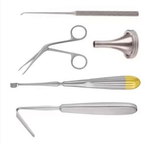 Juego de Instrumentos Quirúrgicos ENT Manuales OEM de 5 Piezas de Acero Inoxidable con Certificación CE ISO 13485 de Alta Potencia Mediva Essence - Product Image 3