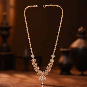 ชุดสร้อยคอหินคุณภาพสูงสำหรับผู้หญิง - สไตล์ราชวงศ์ 10575475RD - Product Image 3