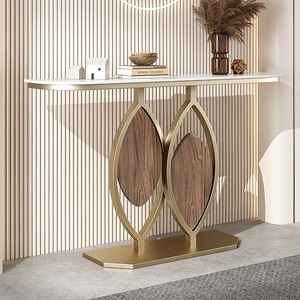 Table console moderne LINEA, table d'entrée décorative, table console design, mobilier minimaliste, décoration moderne de luxe - Product Image 4