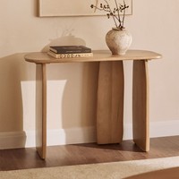 Table console en bois de manguier Vandana Terra Sereno 110x45 cm
