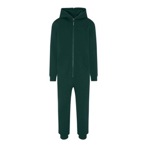 Chándal Completo con Capucha para Hombre, Verde Sólido, Algodón, Corte Regular Informal, con Bolsillos Laterales, Transpirable, Ligero, Ropa de Invierno - Product Image 4