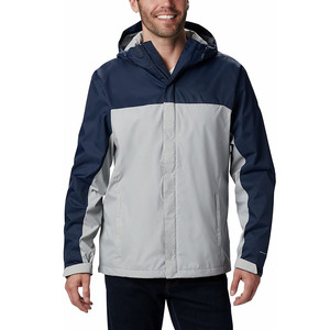 Chaqueta Cortavientos Impermeable con Cremallera, Ligera, Reflectante, Unisex, 100% Nailon, para Todas las Estaciones, con Cintura Ajustable - Product Image 1