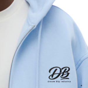 Sweat à capuche zippé personnalisé, coupe décontractée, manches longues, en coton doux, OEM ODM, usine de vêtements en gros - Product Image 3