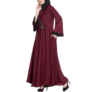 Kaftan Abaya de Luxe pour Femmes, Tenue Islamique Modeste, Robe Longue Élégante, Coupe Ample Confortable, Tenue Quotidienne - Product Image 1