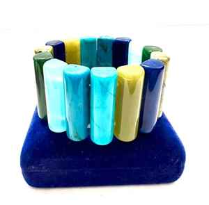 Customized High Quality Women's Handcrafted Angle Resin Fashion Jewelry Bracelet Branded Color Strand from India resin craft - Product Image 1