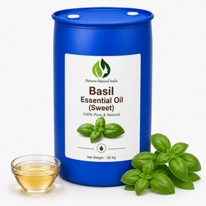 Aceite Esencial de Albahaca Natural de la India Natures Natural, Dulce, 100 ml, Puro, Natural, Destilado al Vapor, Aceite de Aromaterapia - Product Image 4