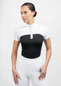 Camisa de equitación premium para mujer, tela suave, flexible y cómoda, diseñada para largas horas y un rendimiento elegante. - Product Image 2