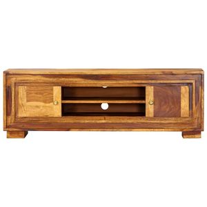Supporto TV Sheesham in legno massello 46.5 "x 11.8" x 15.7 "formato elegante TV Stand collezione - Product Image 3