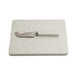 Tabla de Cortar de Mármol y Madera de Acacia de Primera Calidad con Juego de Cuchillos para Cocina, al Mejor Precio - Product Image 6