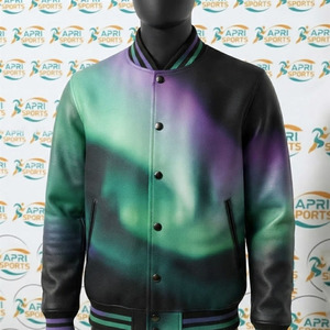 Veste varsity coupe-vent pour homme, inspirée des créateurs, à prix bas, style classique, streetwear universitaire, manteau tendance. - Product Image 5