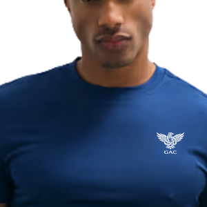 <b>Mens</b> Regular Fit Crew Neck Short Sleeve T-<b>Shirt</b> <b>Stretch</b> Breathable Quick Dry Solid 220 Grams Casual Sports Gym 100% Cotton - Product Image 5