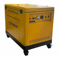 Générateur d'essence industriel à démarrage électrique 5kW 8kW 10kW 12kW 15kW, direct usine, monophasé/triphasé, GPL/gaz naturel, Generador Electrico