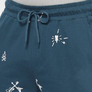 CAROLINA LEATHER INDUSTRY New Design Men's Summer Shorts Stylish Casual <b>Elastic</b> Waist 100% Cotton Canvas Breathable <b>Lace</b> Solid - Product Image 6