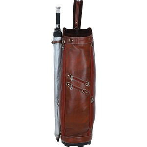 High Quality Custom Made Leather <b>Golf</b> Bag For Unisex Best Seller Lightweight Genuine Leather <b>Golf</b> Bags In Cheap Price - Product Image 4