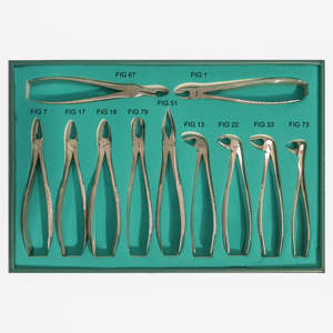 Juego de 10 Fórceps Dentales de Acero Inoxidable con Patrón Inglés para Extracción de Dientes, Fuente de Alimentación Manual - Instrumentos Quirúrgicos de Primera Calidad - Product Image 4