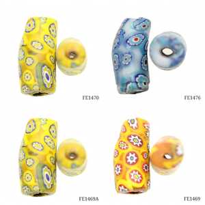 Cuentas de Cristal Murano y Vidrio Lampwork ECONOMY MIX, Forma Redonda, Empaquetadas en Caja, Color Personalizado, Marca FE, Uttar Pradesh, para Fabricación de Joyería - Product Image 2