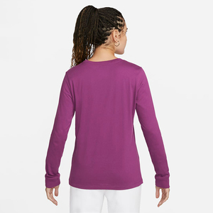 Cotton Crew Neck <b>Long</b> Sleeve Top Soft Fabric Comfortable <b>Fit</b> Casual Everyday Wear OEM Wholesale Custom Women <b>Long</b> Sleeve <b>T</b> <b>Shirt</b> - Product Image 6
