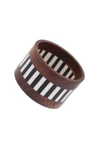 Anillo de Servilleta de Resina de Madera de Último Diseño, Anillo de Servilleta de Resina Epoxi con Diseño Creativo, Modelo con Patrón, a un Precio Accesible - Product Image 6