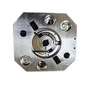 Cuerpo de Válvula Mecanizado con CNC de Precisión / Placa de Carcasa de Bomba (Colector de Control de Fluidos) - Product Image 1