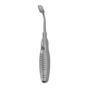 Raspatoire en acier de qualité supérieure, courbée, 200 mm (7,78 po), pointe ergonomique, poignée de haute qualité, élévateur chirurgical médical CE par Grip Surgical - Product Image 3