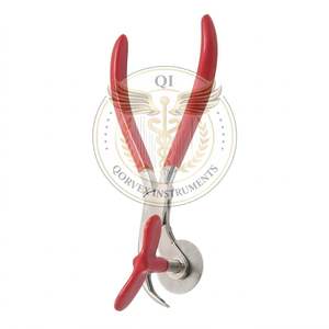 Cortador de Anillos de 170 mm de Acero Inoxidable con Mango de PVC para Fabricación de Joyas, Manualidades, Alicates para Cortar Anillos, Personalizable OEM - Product Image 4