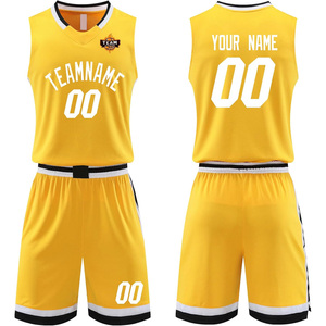 Uniformes de Baloncesto Personalizados, Conjunto de Camiseta sin Mangas con Cuello en V y Pantalones Cortos, Poliéster que Absorbe la Humedad, Ropa Deportiva para Equipos, Todas las Temporadas, Unisex, Adulto - Product Image 4