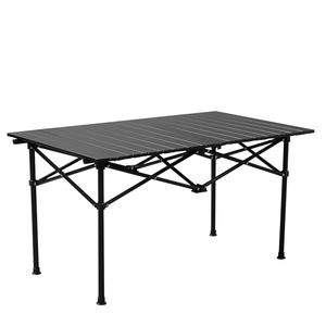 Tavolo da Campeggio Pieghevole Portatile Ultraleggero 47x20 Pollici, Tavolo da Esterno Richiudibile per Viaggi, Escursioni, Barbecue in Giardino e Uso in Palestra - Product Image 2