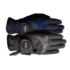 Guantes de Equitación de Cuero Sintético de Máxima Comodidad, Guantes Ecuestres de Primera Calidad con Agarre Superior, Diseño Personalizado, Fabricante OEM, Venta al Por Mayor - Product Image 1