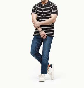 Polo à col rabattu personnalisé avec logo, prix compétitif, 100% polyester, manches courtes, pour homme - Product Image 3