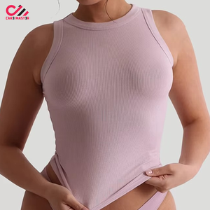 Camiseta sin Mangas para Mujer al Por Mayor a Precio Económico, Diseño Personalizado con Logotipo, Transpirable, en Stock, Último Diseño con OEM - Product Image 1