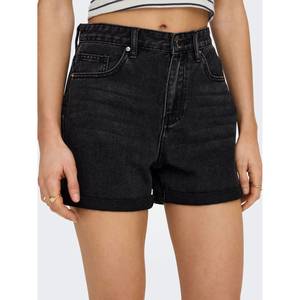 Shorts en jean grande taille pour femmes, logo personnalisé, haute élasticité, vente en gros, directement de l'usine, shorts en jean pour femmes grandes tailles - Product Image 5