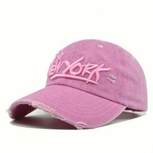 Gorra de Béisbol de 6 Paneles Bordada y Desgastada Personalizada al por Mayor, Estilo Dad Hat, Vintage, Deportiva, Formal, de Mezclilla Lavada, de Alta Calidad - Product Image 5