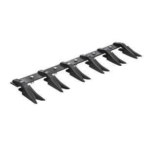 Barra de Cucharón Reforzada de 46 Pulgadas y 6 Dientes para Cargadora de Tractor 45.2 y Minicargadora, Capacidad de Carga de 4560 Libras, Dientes Atornillados para un Trabajo Eficiente del Suelo - Product Image 1