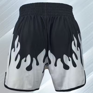 กางเกงมวยไทย กางเกงต่อสู้ MMA คิกบ็อกซิ่ง กางเกงกราปลิง อุปกรณ์ศิลปะการต่อสู้ กางเกงต่อสู้สำหรับผู้ชาย เสื้อผ้าผู้ชาย - Product Image 6