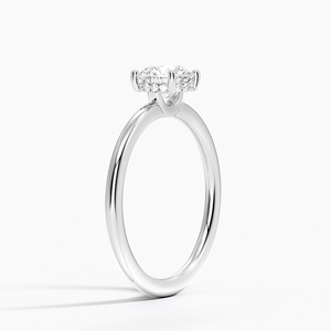 BOJ <b>Ring</b> 086 Round Cut 925 <b>Silver</b> Halo Prong Stone <b>Solitaire</b> Diamond <b>Ring</b> 2ct D Color VVS1 Moissanite GRA Certified Low Price - Product Image 2