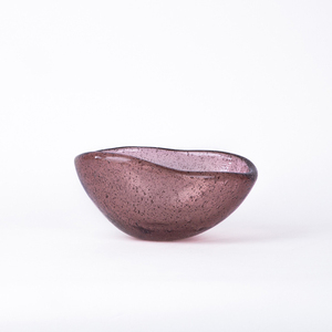 Fournisseur de confiance, bol à salade en verre soufflé à la main, verrerie décorative de luxe pour la cuisine et la salle à manger - Product Image 3