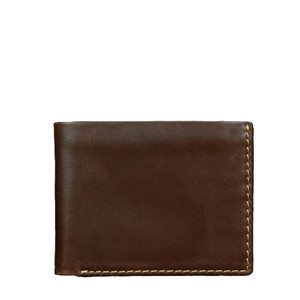 Genuine <b>Leather</b> Men Bifold Wallet Vintage Slim Card Holder Cash <b>Purse</b> With Coin Pocket ID Window Multi Slots <b>Small</b> Male Clutches - Product Image 1