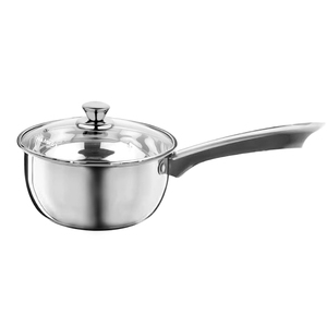 Juego de Ollas Clásico Premium de Acero Inoxidable de 7 Piezas, Sartén Resistente, Cacerola para Salsas, Cacerola para Leche, Tapa de Vidrio, Olla TH, Apto para Gas e Inducción - Product Image 3