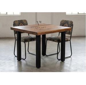 Juego de Comedor de Madera Maciza Moderna y Lujosa, Mesa y Sillas Elegantes, Muebles Cómodos para el Hogar, Hotel, Restaurante, Hostelería - Product Image 6