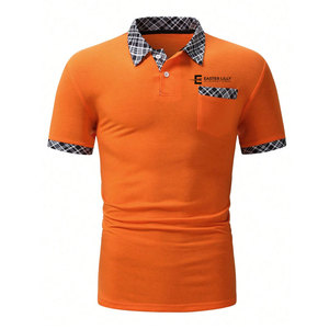 Polos transpirables y ligeros para hombre a precio razonable, polos de color sólido para hombre hechos en Pakistán. - Product Image 1