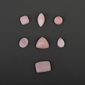 2026 Newly Wholesale Top Selling Pink Quartz Opal Gemstone Loose Cabochon In Pear Shape For Jewelry Making From Indian Suppliers - Product Image 3