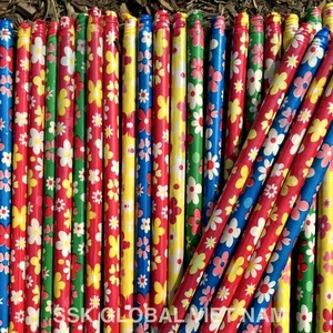 Vietnam Wooden Broom Stick Making <b>Machine</b> with PVC Broom Head and Soft Bristles Portable Design for Toilet Household <b>Cleaning</b> - Product Image 6