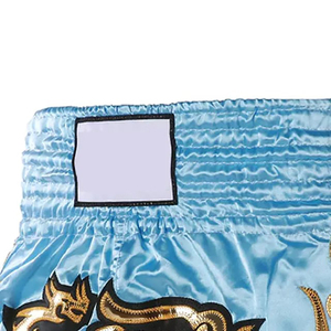Shorts de Muay Thai sur mesure de haute qualité, vêtements d'arts martiaux haut de gamme, 95% polyester, 5% élasthanne, impression par sublimation personnalisée - Product Image 3