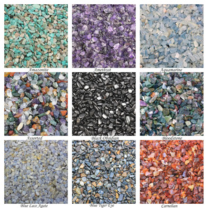 Surtido de Virutas de Piedras Preciosas Pulimentadas, Piedras Semipreciosas Naturales para Feng Shui, Decoración del Hogar y Manualidades - Product Image 4