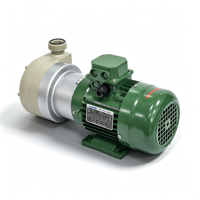 K M-50-32-82-15 0.75kW PP Pompa Penggerak Magnetik Horizontal Industri OEM untuk Cairan Asam, Pengolahan Air, Filtrasi 220/380V 50/60Hz