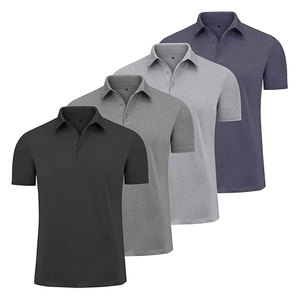 Camiseta Polo para Hombre, Camiseta Polo de Algodón de Manga Corta, Informal, Clásica, de Verano, con Cuello y Bolsillo - Product Image 2