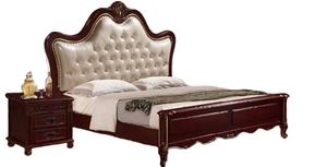 Usine Vente Directe Haute Qualité Commande personnalisée De Luxe En Bois De Style Sommier Ensemble De Meubles D'indonésie - Product Image 2