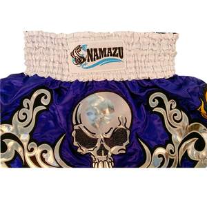 Pantalones Cortos de Muay Thai OEM con Logotipo Personalizado, Pantalones Cortos de Satén para Entrenamiento de Kickboxing, Ropa Deportiva Unisex para Artes Marciales - Product Image 5