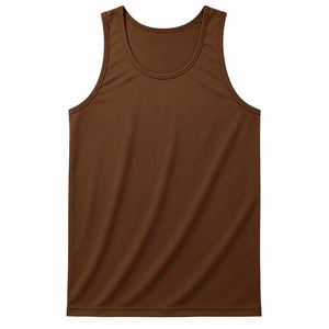 <b>Men</b>’s Performance <b>Singlet</b> Vest Custom Sports Tank Top Lightweight Stretch Fabric Moisture Wicking Workout Apparel OEM Supply - Product Image 1