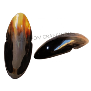 Cuenco de cuerno de buey Real ecológico hecho a medida, fruta pulida Natural para servir decoración del hogar disponible en todos los tamaños para reventa - Product Image 4